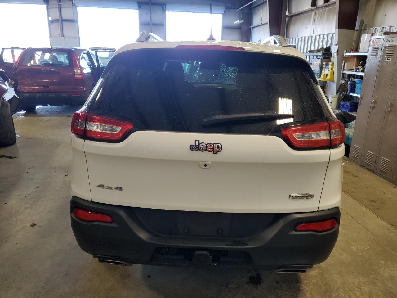 2015 Jeep Grand Cherokee VIN 1C4PJMCS6FW534884 Copart auction photo, front end / top/roof damage thumbnail 6
