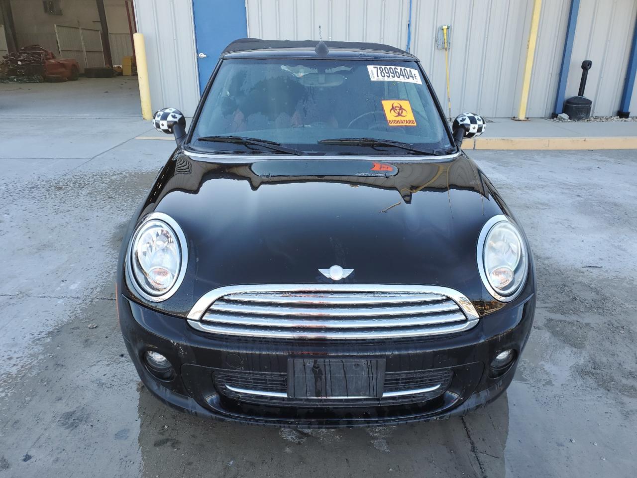 2011 MINI Cooper VIN WMWZN3C55BTZ89445 Copart auction photo, vandalism damage thumbnail 5