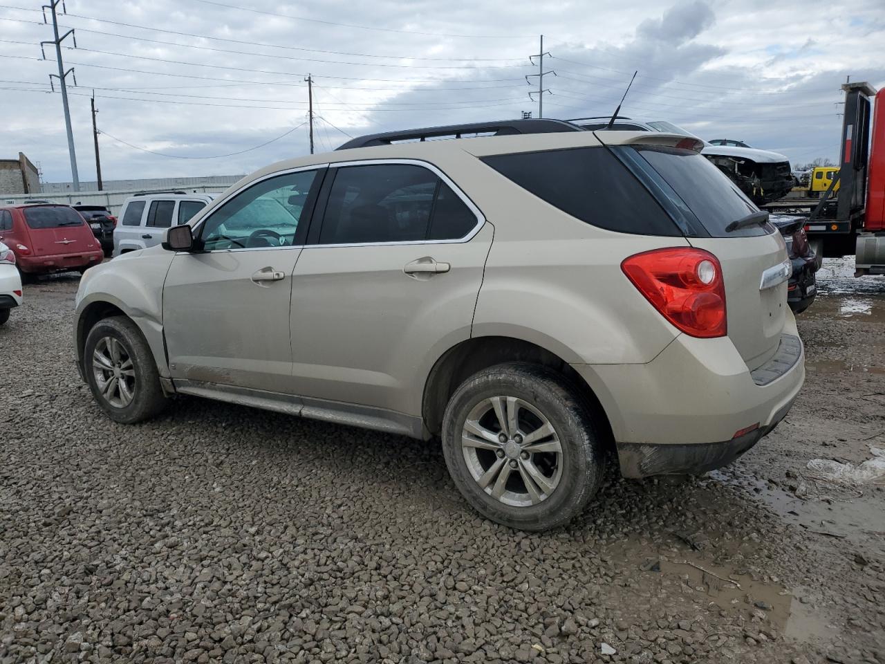2010 Chevrolet Equinox VIN 2CNALDEW9A6213176 Copart auction photo, front end / side damage thumbnail 2