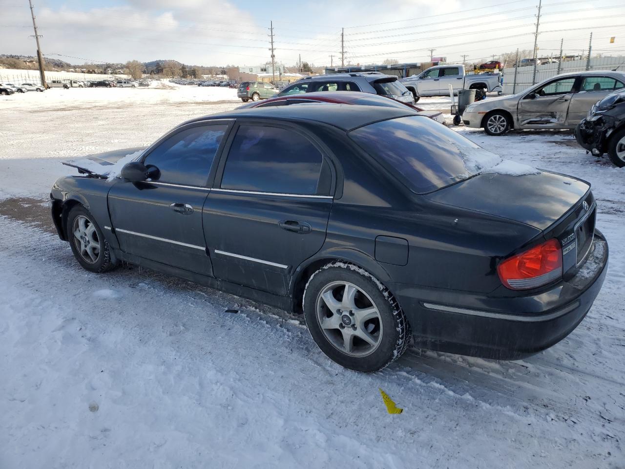 2005 Hyundai Sonata VIN KMHWF35H35A168866 Copart auction photo, front end damage thumbnail 2