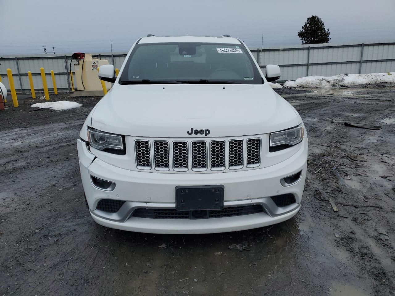 2016 Jeep Grand Cherokee VIN 1C4RJFJG7GC421662 Copart auction photo, front end damage thumbnail 5