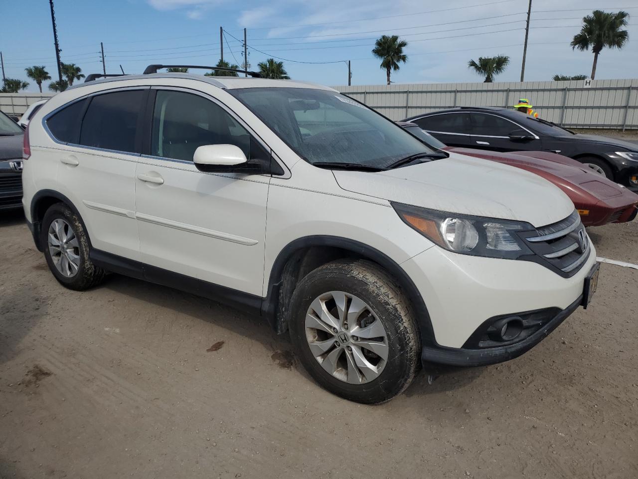 2012 Honda CR-V VIN 5J6RM4H75CL030595 Copart auction photo, water/flood damage thumbnail 4