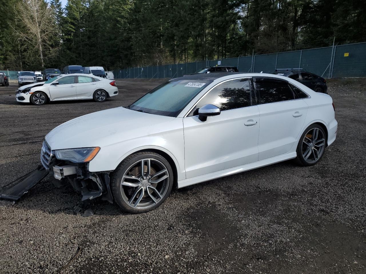 2016 Audi S3 VIN WAUB1GFF0G1096658 - Copart auction photo