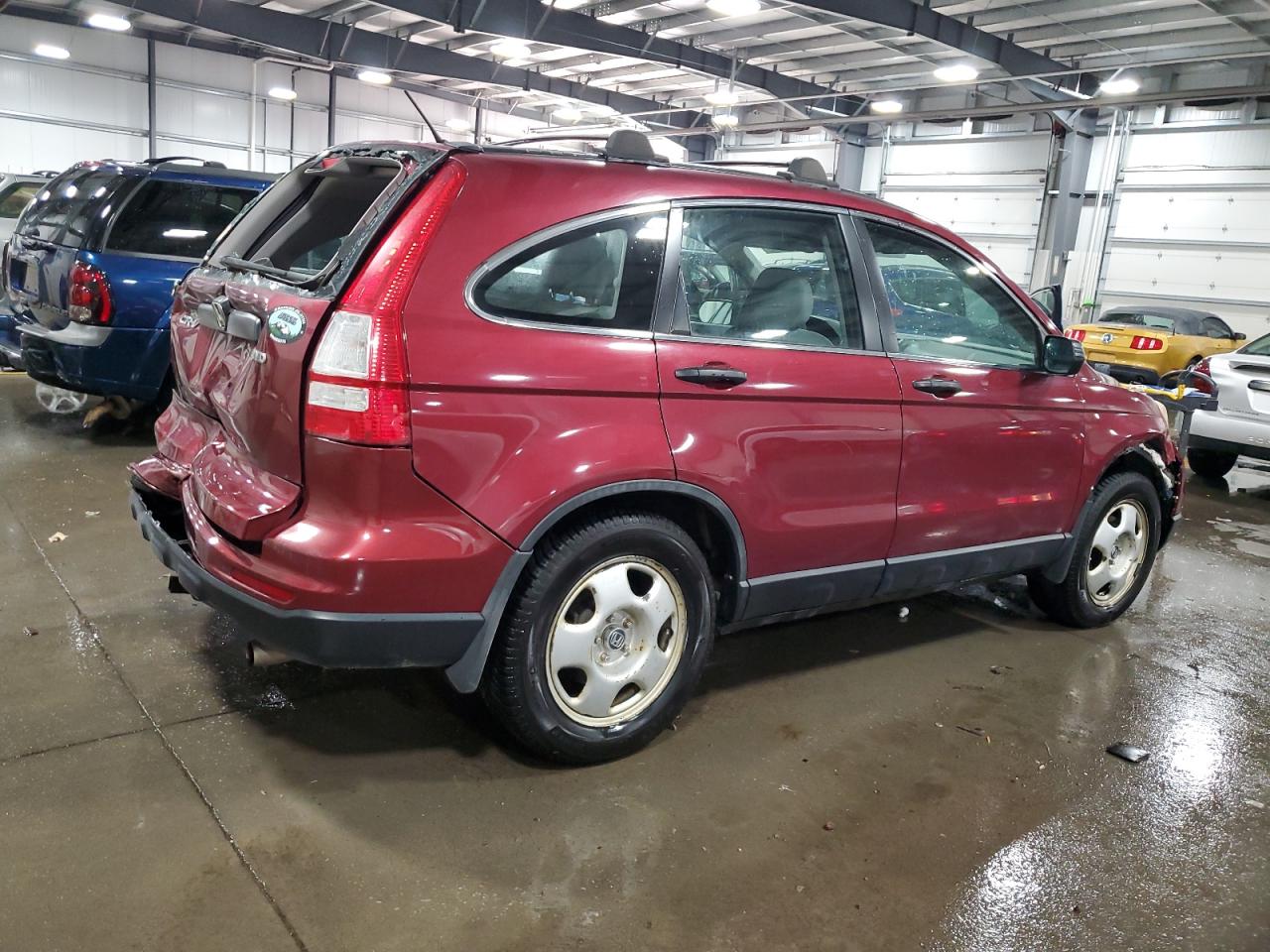 2010 Honda CR-V VIN 5J6RE4H38AL055742 Copart auction photo, rear end / front end damage thumbnail 3
