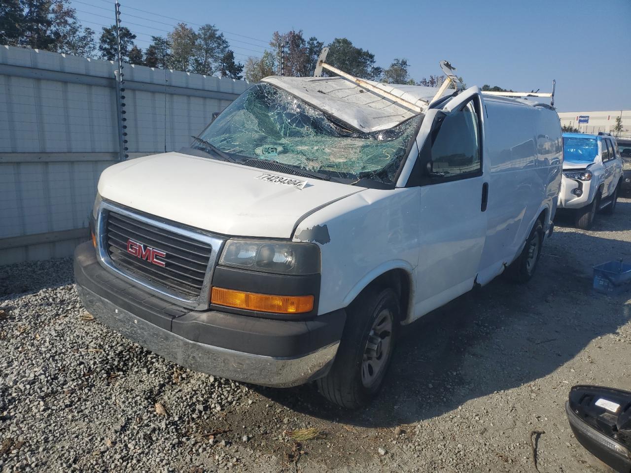 2012 GMC Savana VIN 1GTS8AF48C1128969
