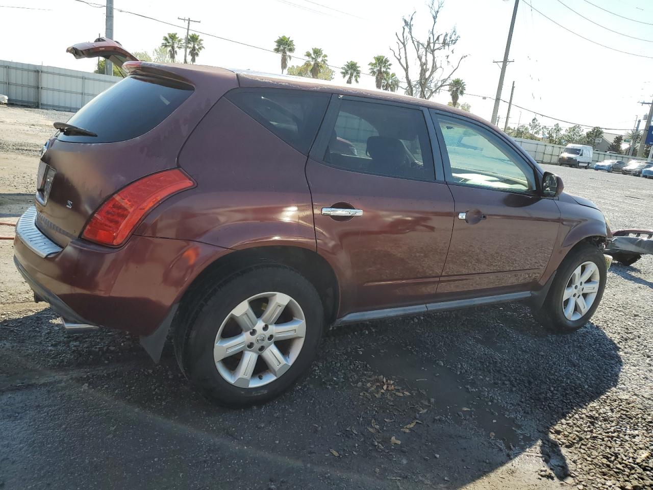 2007 Nissan Murano VIN JN8AZ08T17W501158 Copart auction photo, front end damage thumbnail 3
