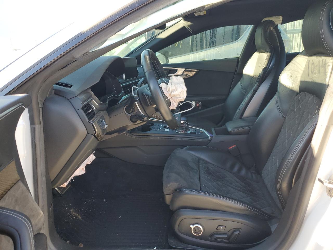 2019 Audi RS5 VIN WAUB4CF54KA097117 Copart auction photo, undercarriage / front end damage thumbnail 7