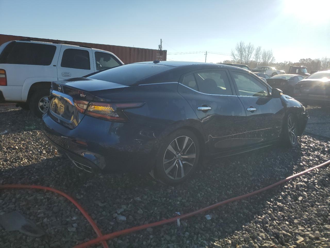 2020 Nissan Maxima VIN 1N4AA6CV6LC361026 Copart auction photo, front end damage thumbnail 3