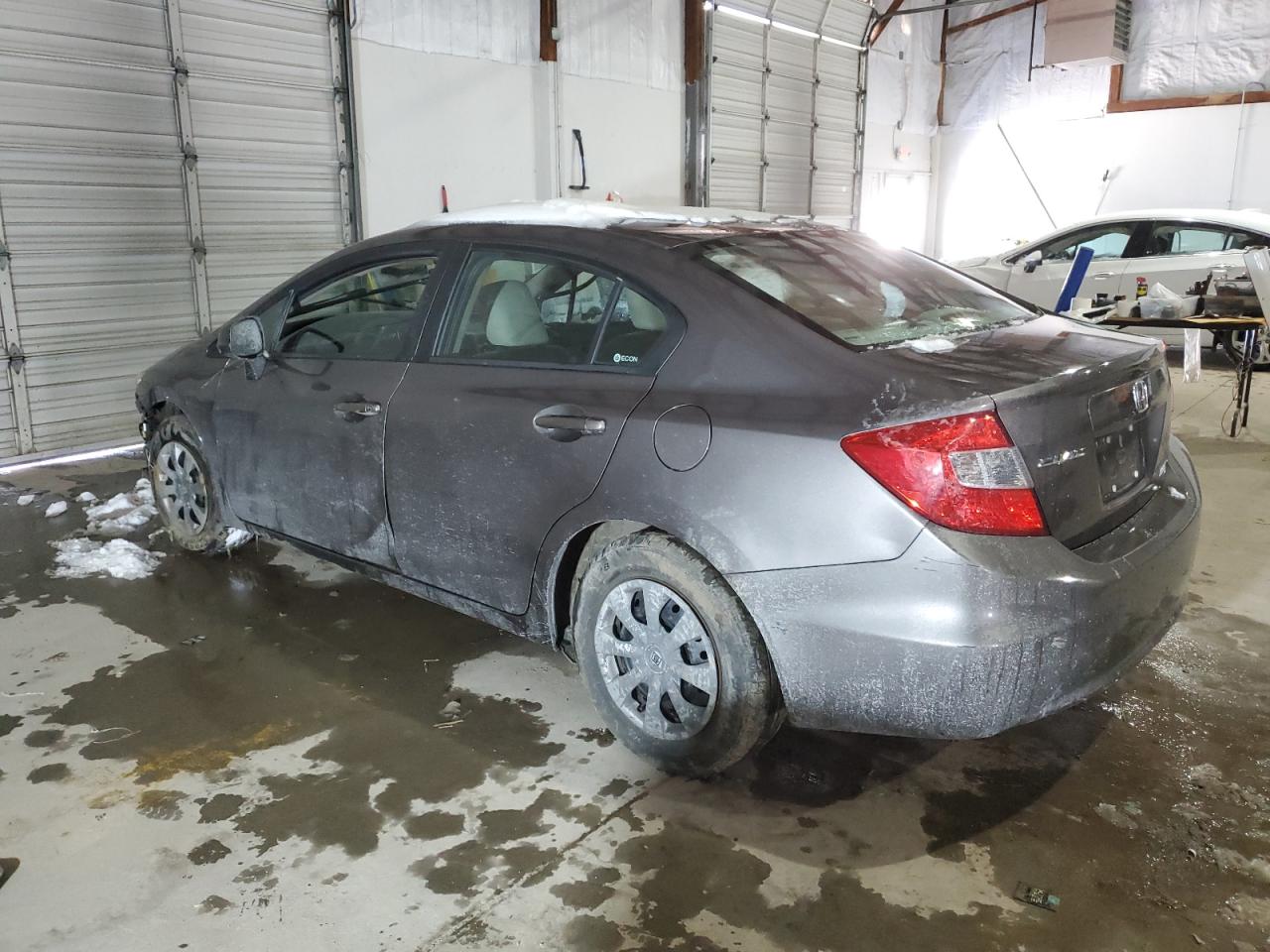 2012 Honda Civic VIN 19XFB2F5XCE070314 Copart auction photo, side / mechanical damage thumbnail 2