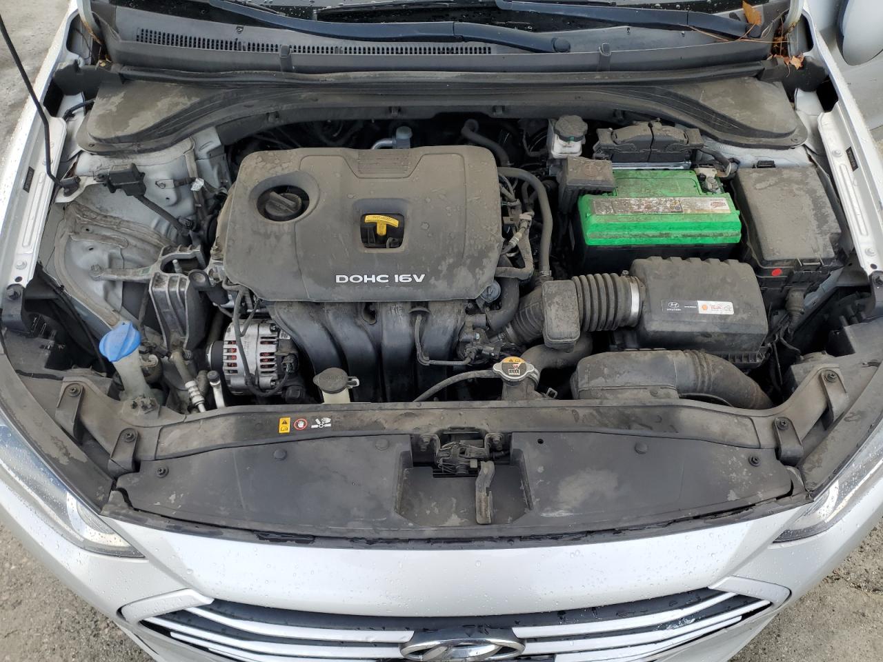 2018 Hyundai Elantra VIN 5NPD84LF4JH328706 Copart auction photo, vandalism / side damage thumbnail 12