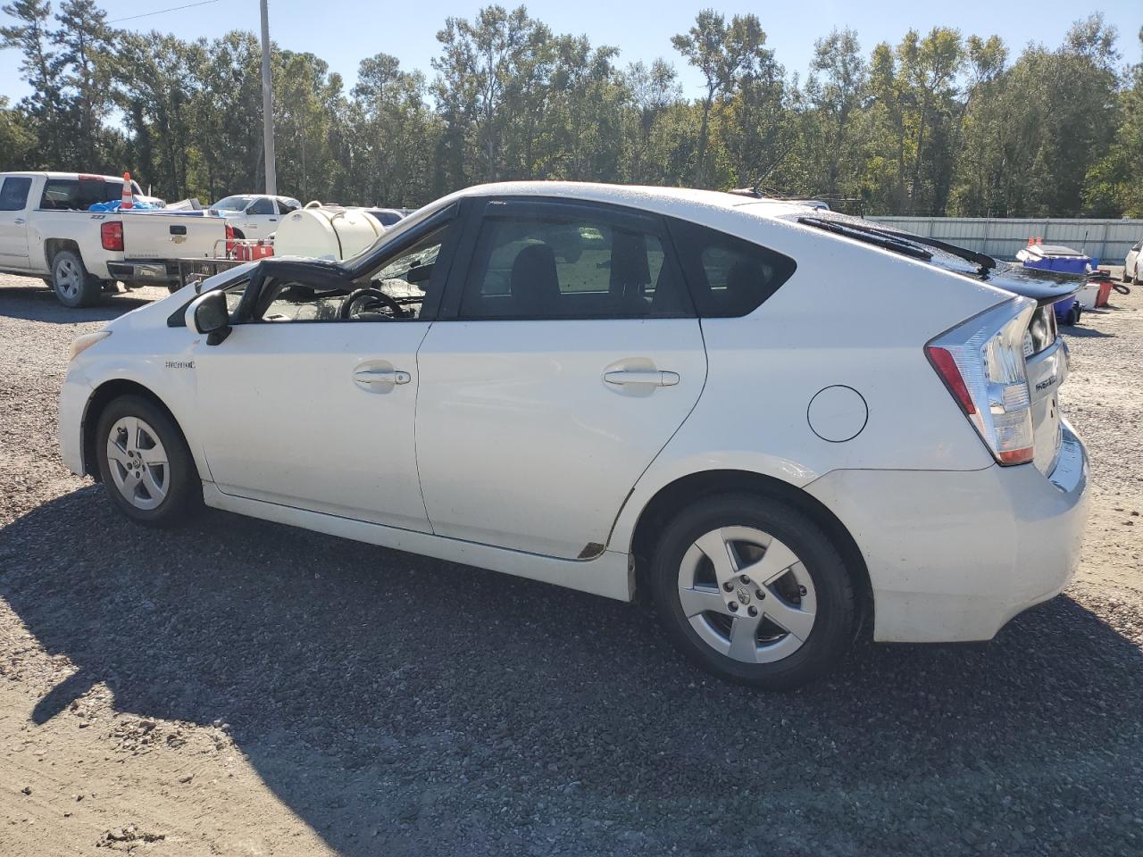 2010 Toyota Prius VIN JTDKN3DUXA0075587 Copart auction photo, top/roof / side damage thumbnail 2