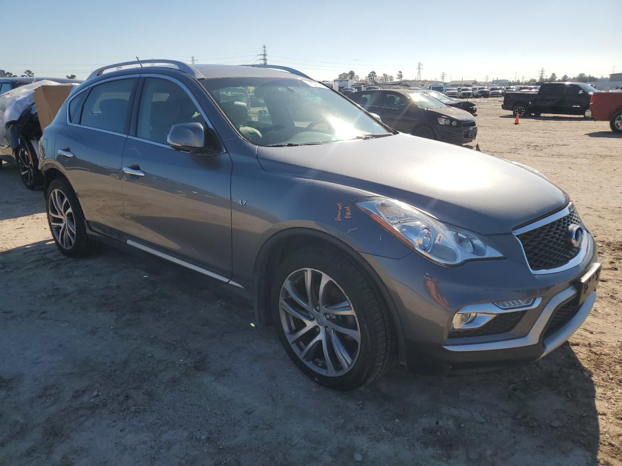 2017 Infiniti QX50 VIN JN1BJ0RR2HM416517 Copart auction photo, rear end damage thumbnail 4