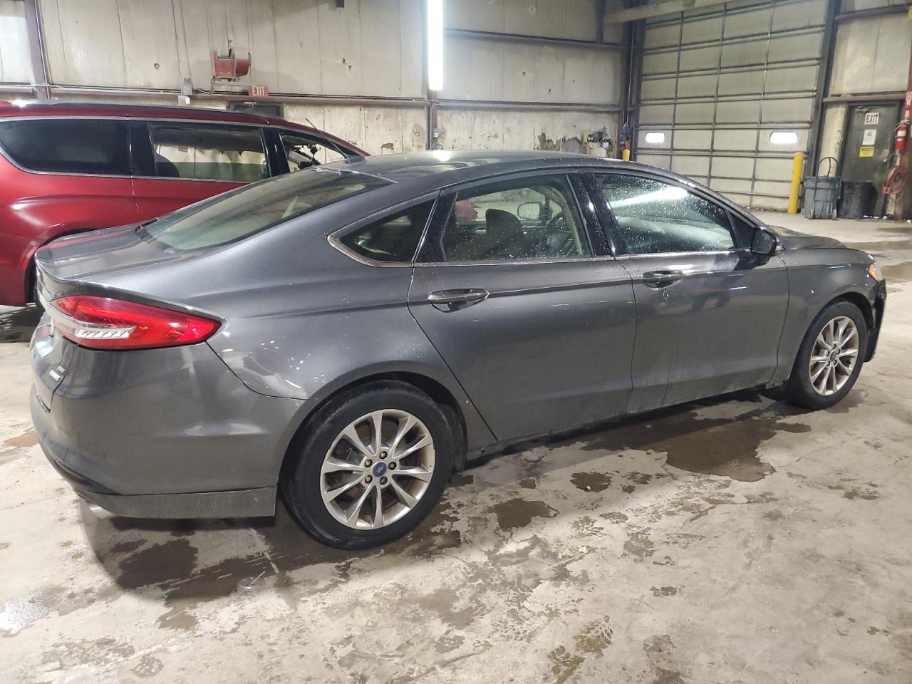 2017 Ford Fusion VIN 3FA6P0HD2HR383096 Copart auction photo, front end / minor dent/scratches damage thumbnail 3