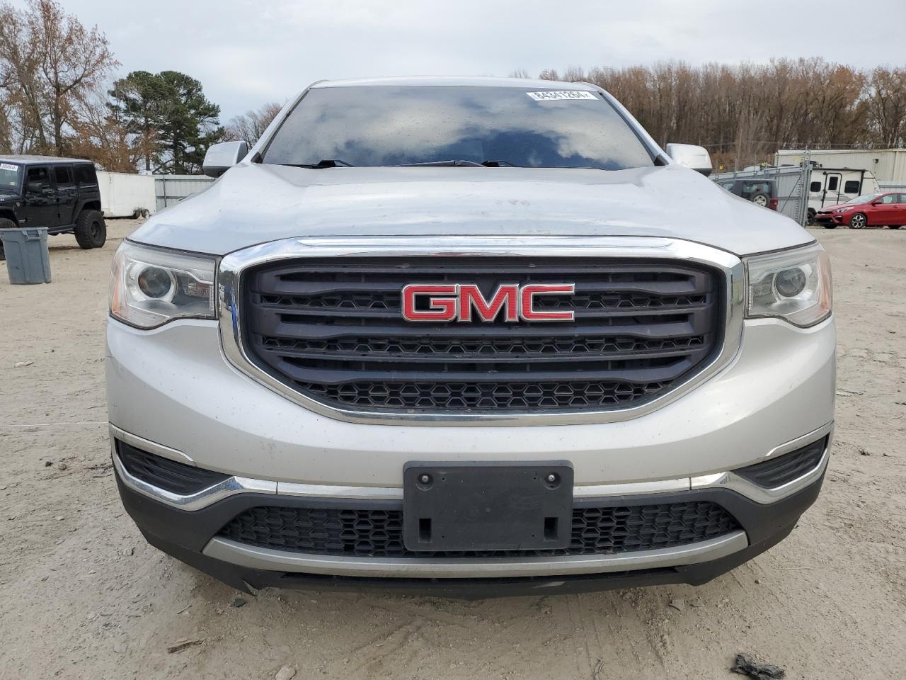 2017 GMC Acadia VIN 1GKKNRLA7HZ187364 Copart auction photo, rear end / front end damage thumbnail 5