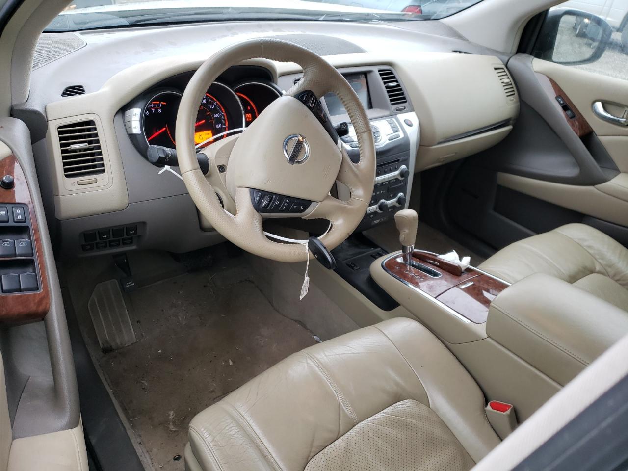 2010 Nissan Murano VIN JN8AZ1MWXAW131390 Copart auction photo, front end / side damage thumbnail 8