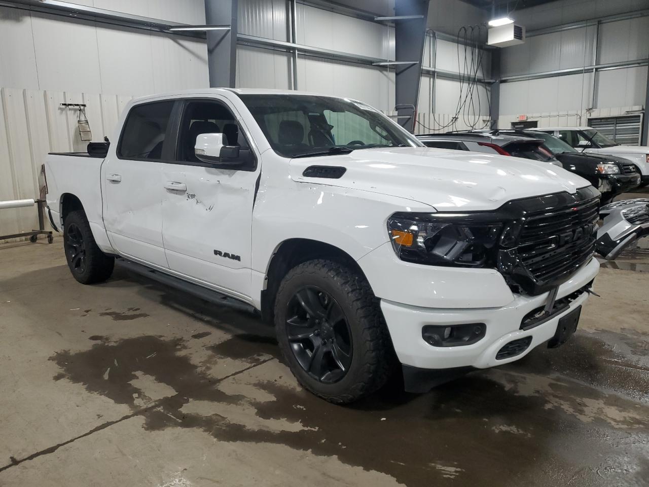 2020 RAM 1500 VIN 1C6SRFFT3LN380467 Copart auction photo, water/flood / side damage thumbnail 4