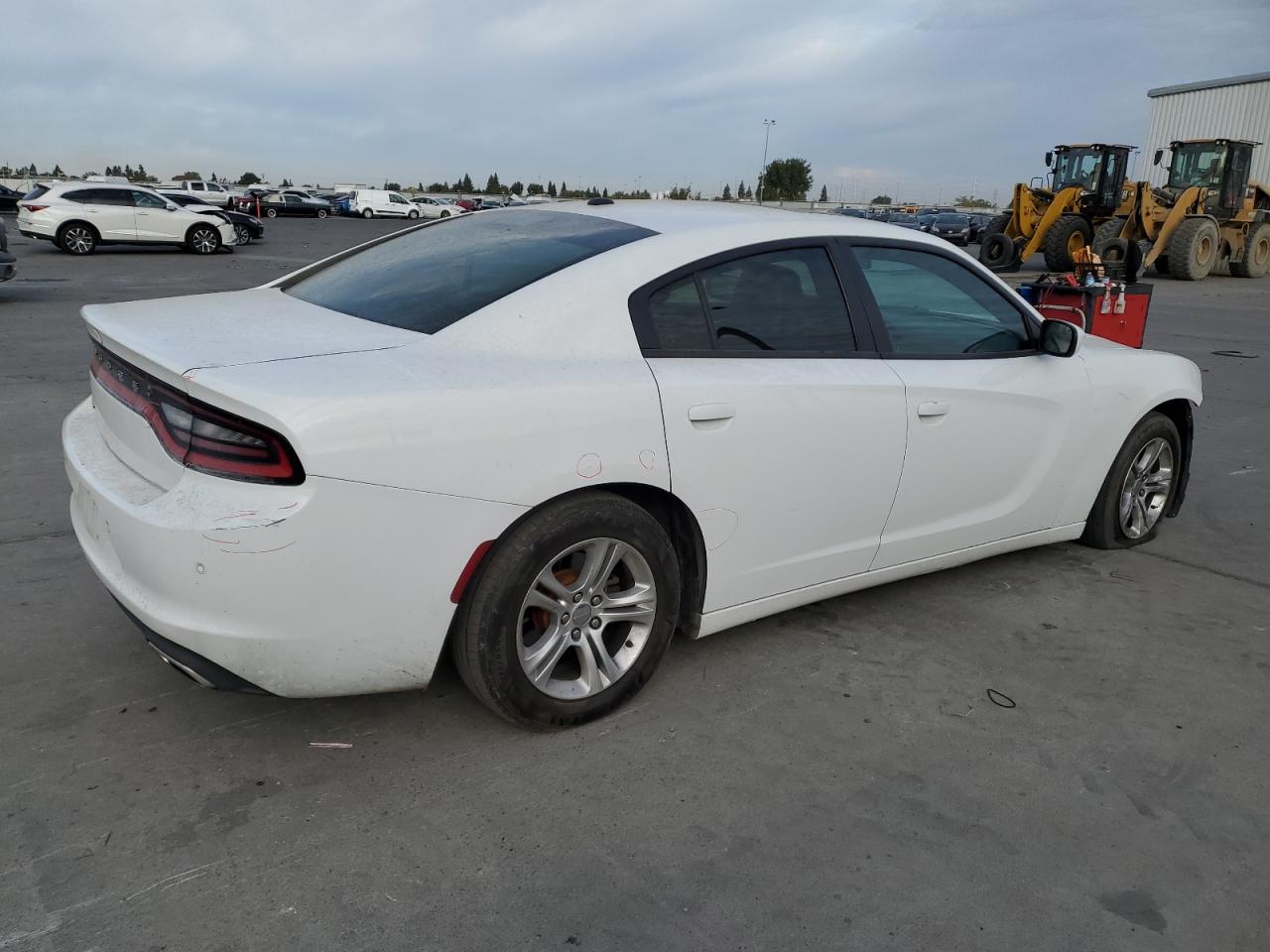 2019 Dodge Charger VIN 2C3CDXBG6KH657487 Copart auction photo, front end damage thumbnail 3