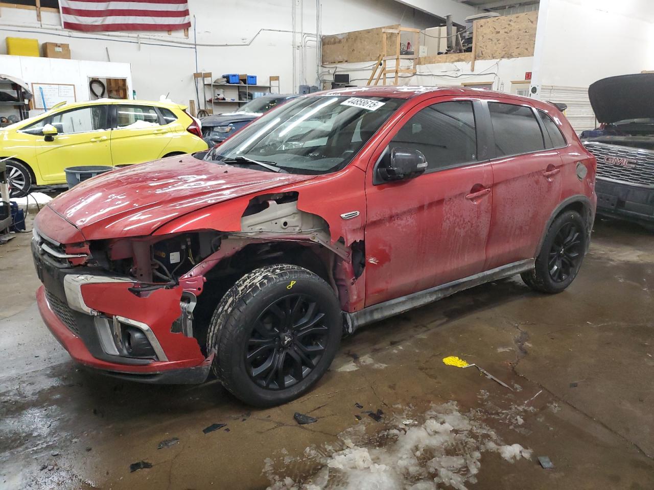 2018 Mitsubishi Outlander VIN JA4AR3AU8JU004847