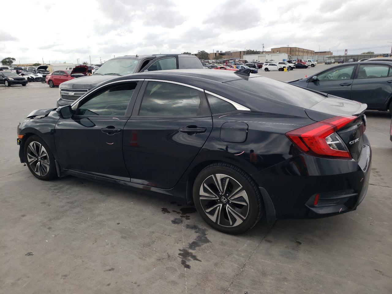 2018 Honda Civic VIN JHMFC1F70JX024611 Copart auction photo, front end damage thumbnail 2