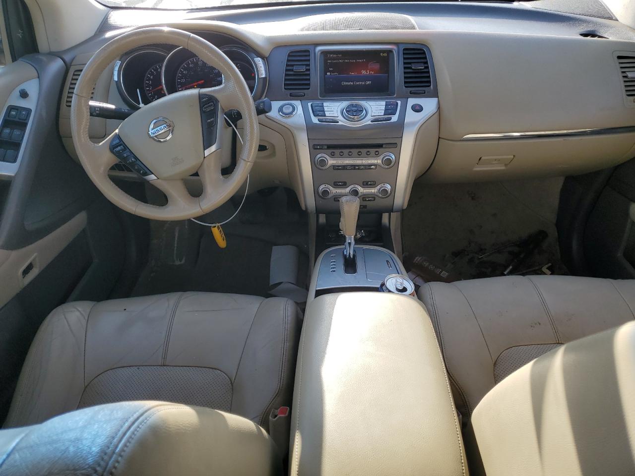 2012 Nissan Murano VIN JN8AZ1MW3CW224920 Copart auction photo, all over damage thumbnail 8