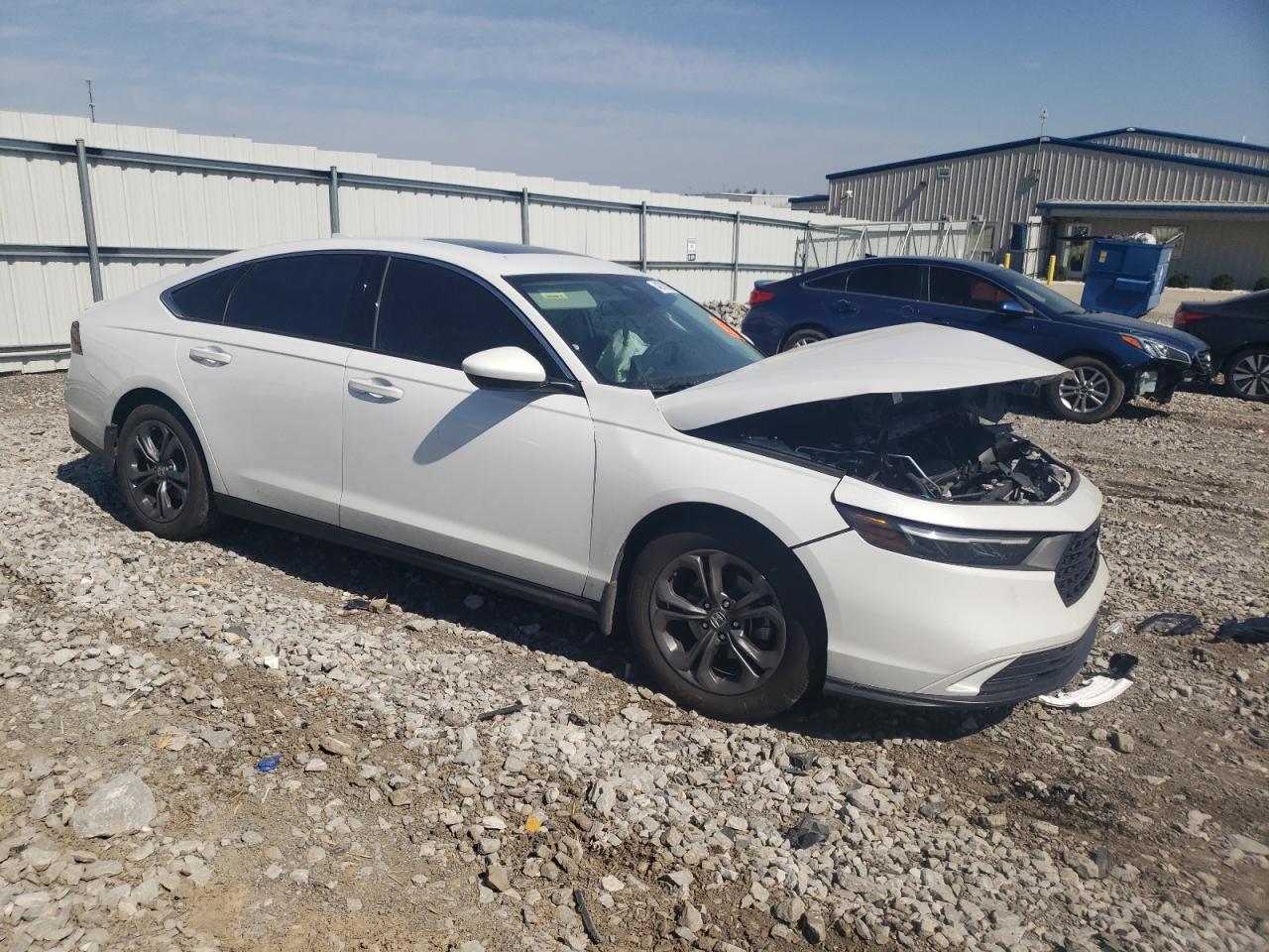 2023 Honda Accord VIN 1HGCY1F36PA007408 Copart auction photo, front end damage thumbnail 4