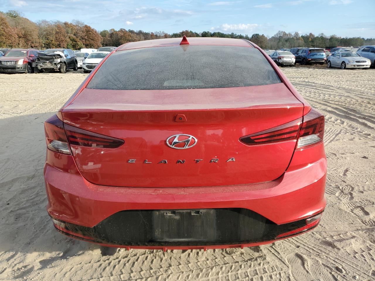 2020 Hyundai Elantra VIN 5NPD84LF0LH565504 Copart auction photo, vandalism / front end damage thumbnail 6