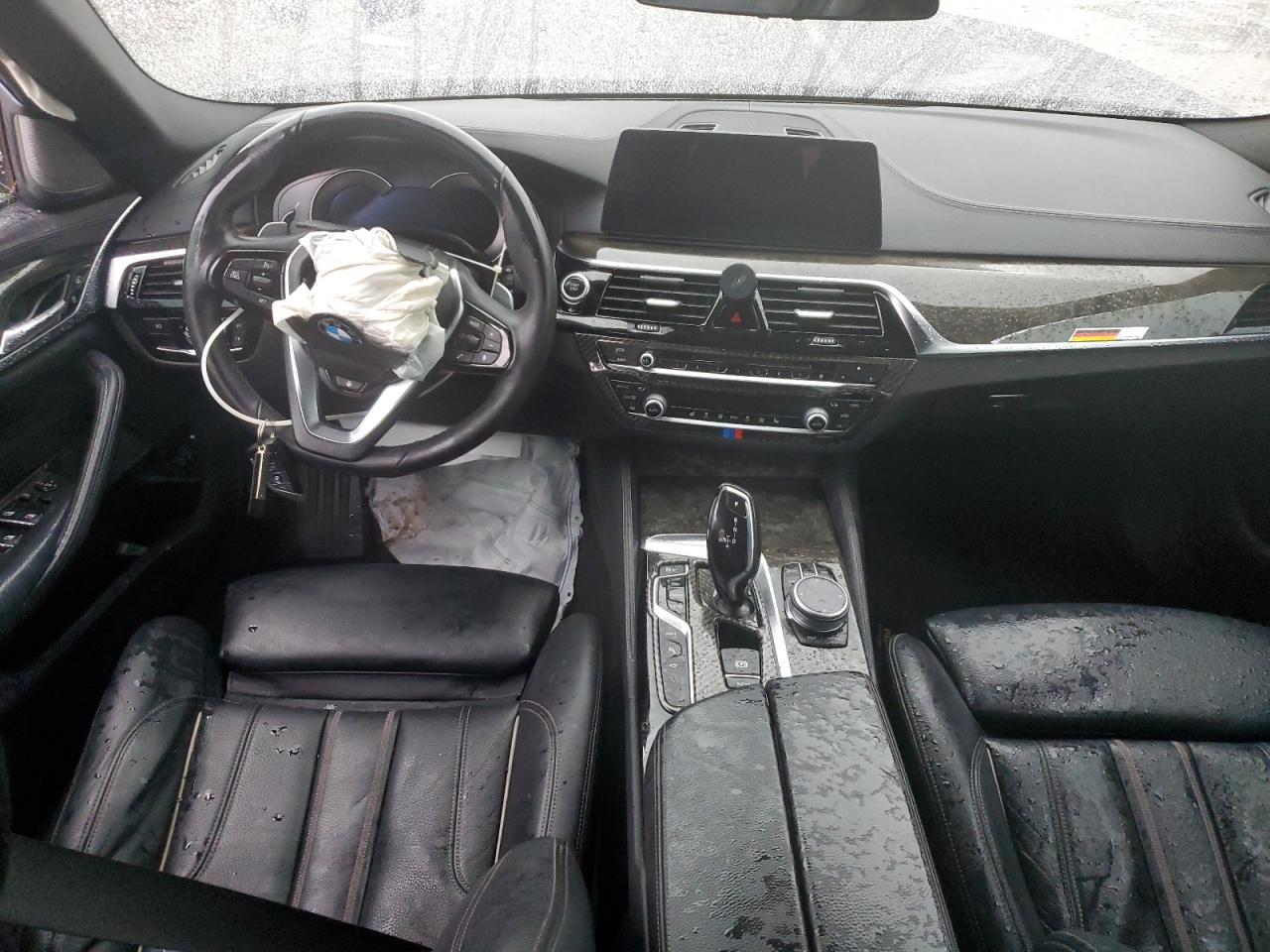 2018 BMW 5er VIN WBAJB1C58JB084891 Copart auction photo, front end damage thumbnail 8