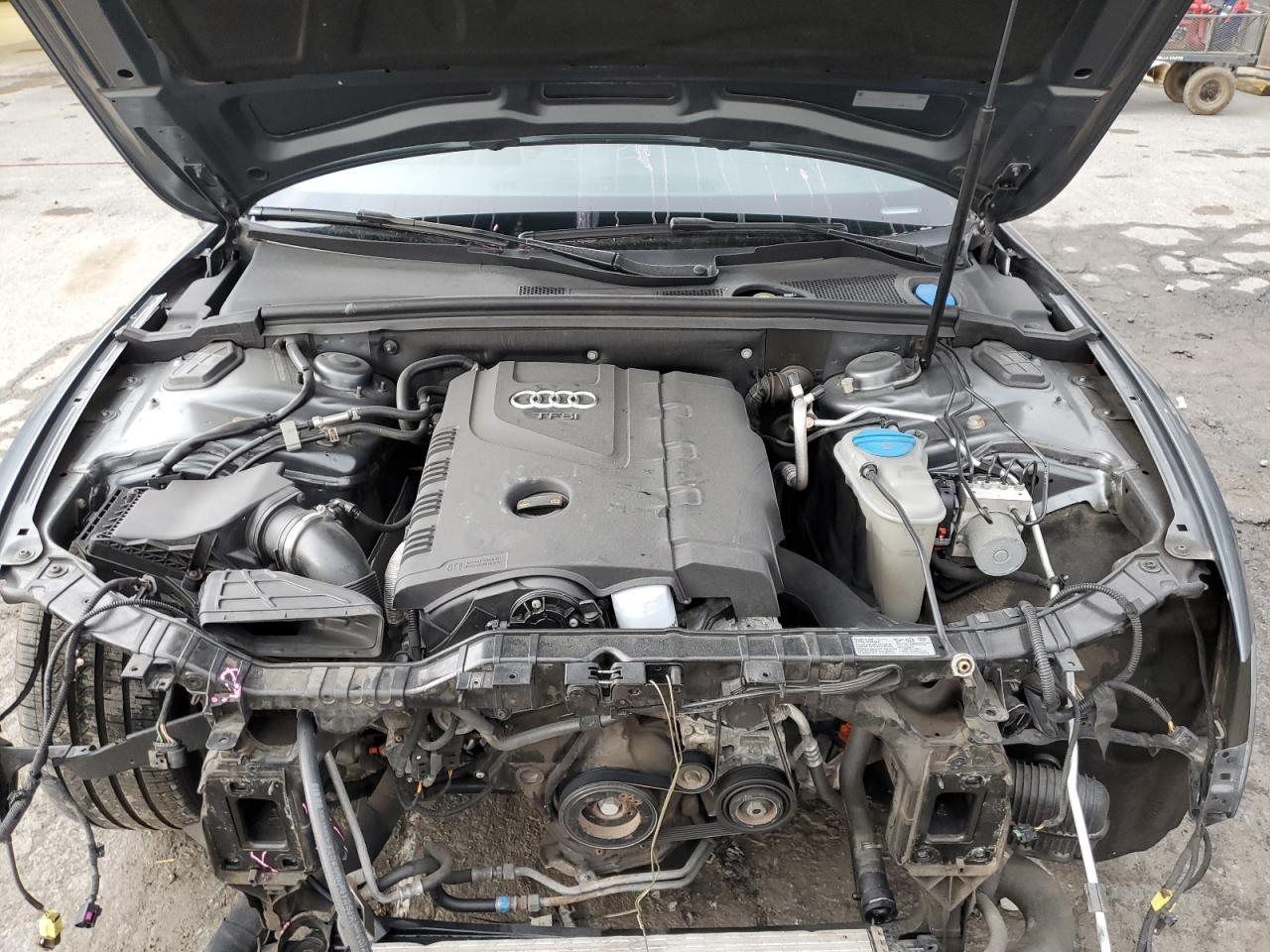 2013 Audi A5 VIN WAUVFAFH2DN016424 Copart auction photo, front end damage thumbnail 11