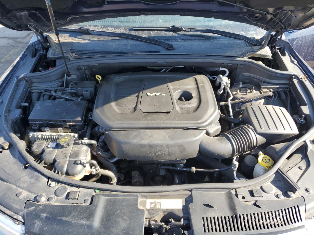 2017 Dodge Durango VIN 1C4RDJAG5HC958042 Copart auction photo, mechanical / front end damage thumbnail 12