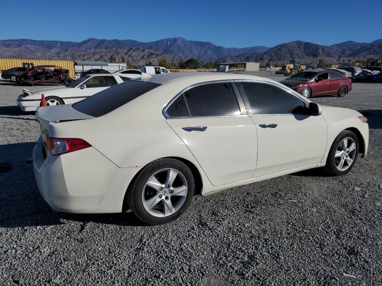 2010 Acura TSX VIN JH4CU2F67AC030054 Copart auction photo, rear end / front end damage thumbnail 3