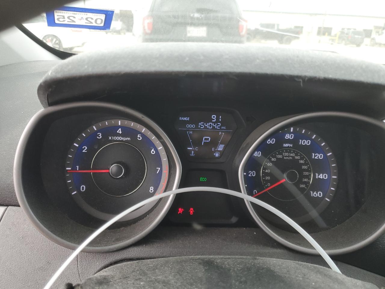 2013 Hyundai Elantra VIN KMHDH4AEXDU770566 Copart auction photo, front end / minor dent/scratches damage thumbnail 9