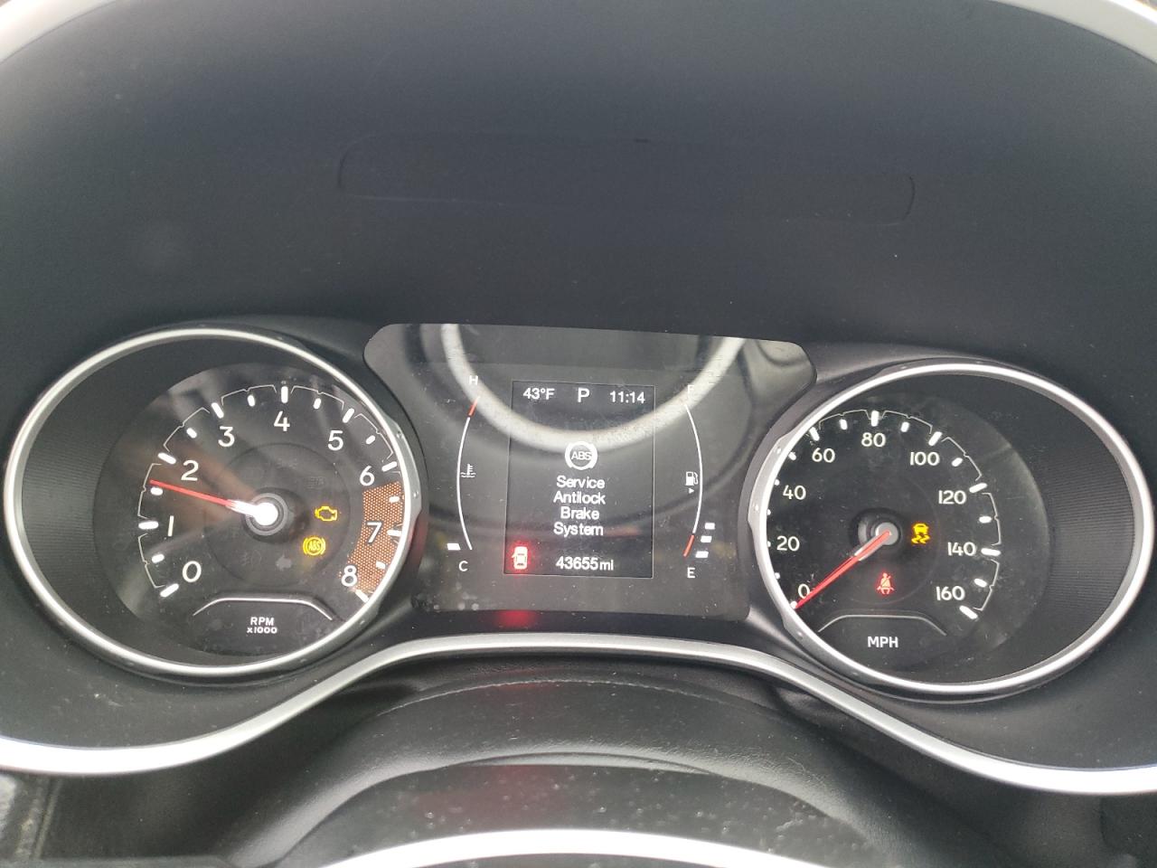 2017 Jeep Compass VIN 3C4NJDAB2HT639666 Copart auction photo, front end damage thumbnail 9