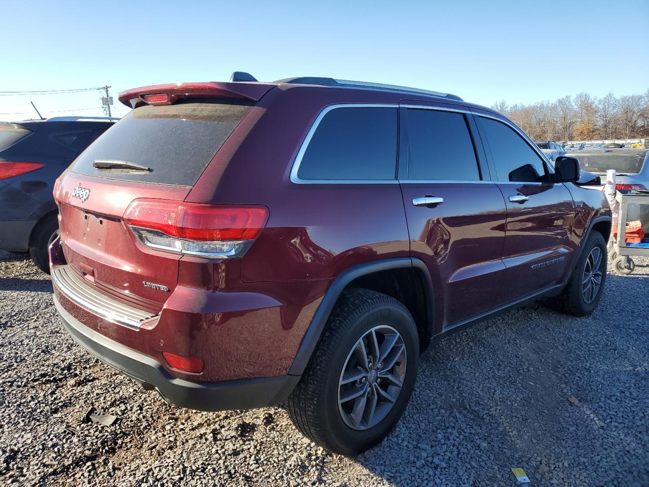 2018 Jeep Grand Cherokee VIN 1C4RJFBG4JC441325 Copart auction photo, front end damage thumbnail 3