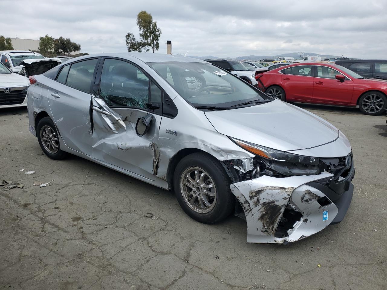 2019 Toyota Prius VIN JTDKARFP9K3112280 Copart auction photo, all over damage thumbnail 4