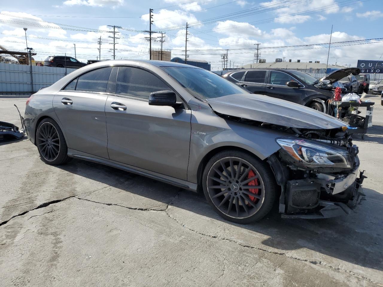 2019 Mercedes-Benz CLA-klasse VIN WDDSJ5CB6KN773289 Copart auction photo, front end damage thumbnail 4