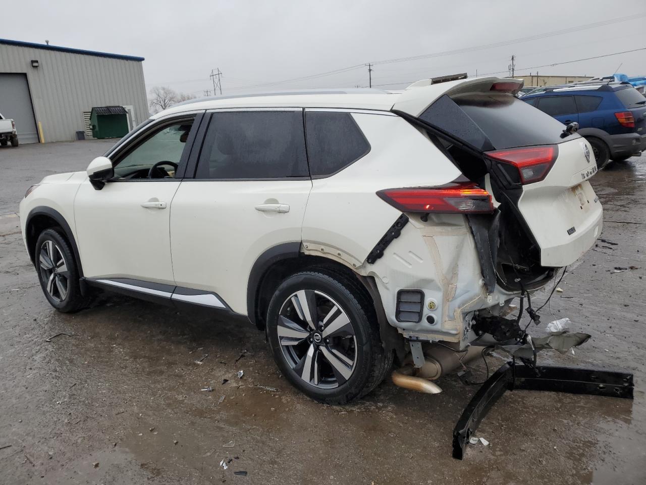 2021 Nissan Rogue VIN JN8AT3DC1MW102237 Copart auction photo, all over damage thumbnail 2