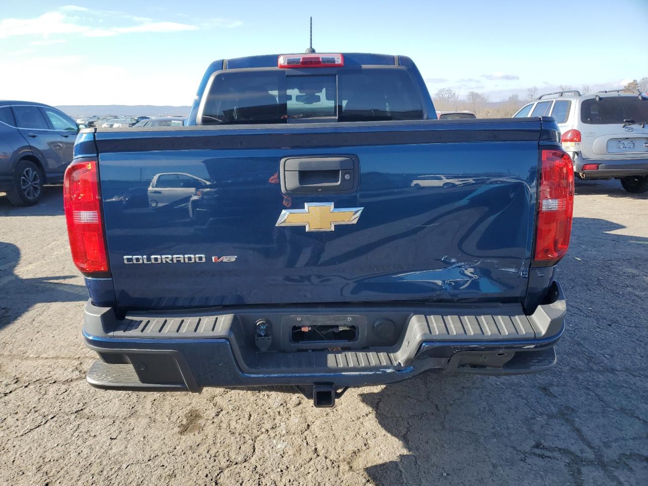 2020 Chevrolet Colorado VIN 1GCGTDEN6L1100961 Copart auction photo, front end damage thumbnail 6