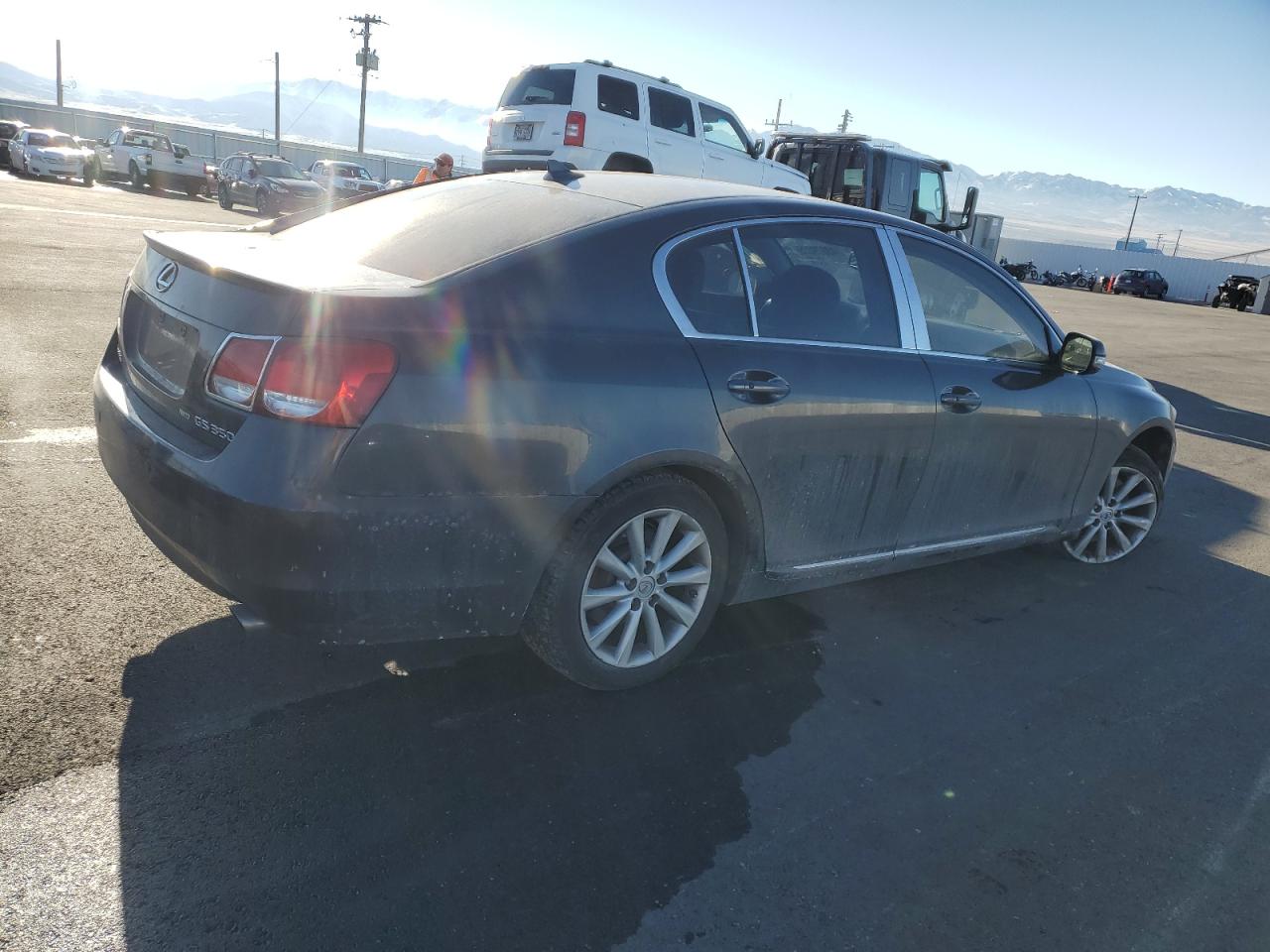 2010 Lexus GS VIN JTHCE1KS9A0027524 Copart auction photo, side / undercarriage damage thumbnail 3