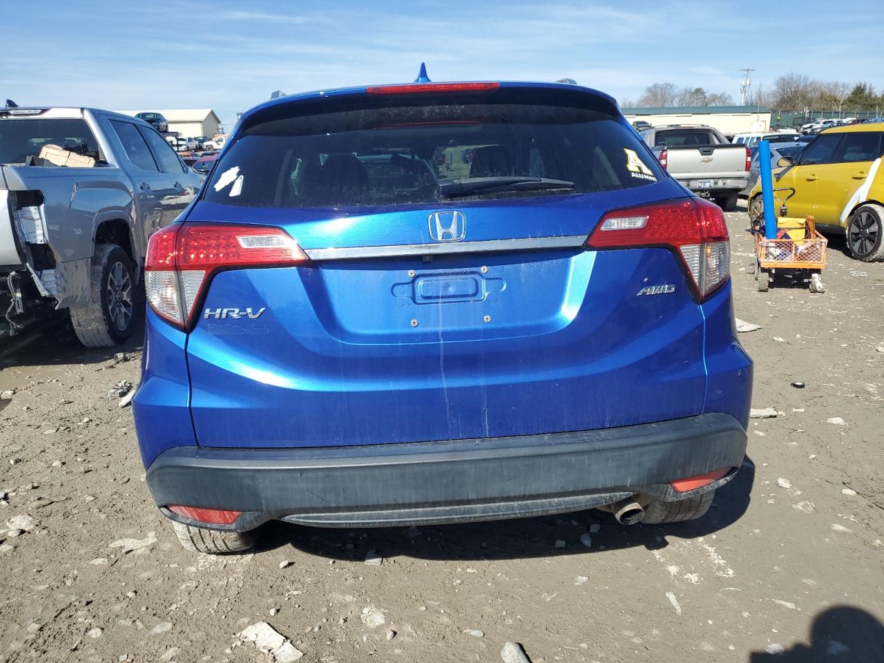 2019 Honda HR-V VIN 3CZRU6H55KM702680 Copart auction photo, all over damage thumbnail 6