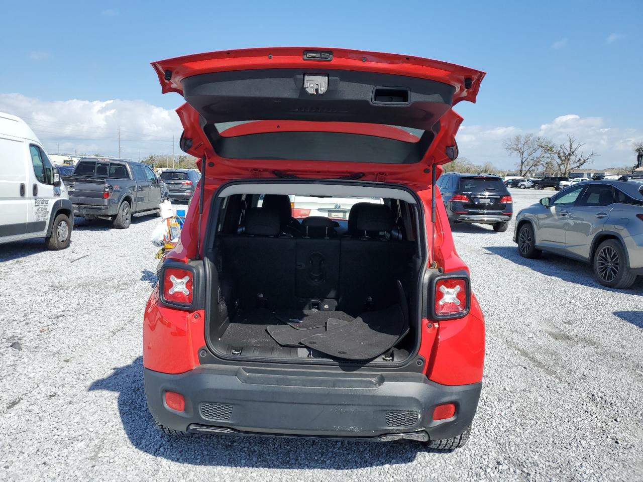 2017 Jeep Renegade VIN ZACCJABB1HPG47205 Copart auction photo, front end damage thumbnail 6