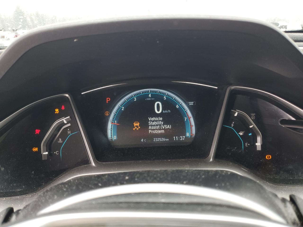 2016 Honda Civic VIN 2HGFC2F71GH032965 Copart auction photo, rear end / front end damage thumbnail 9