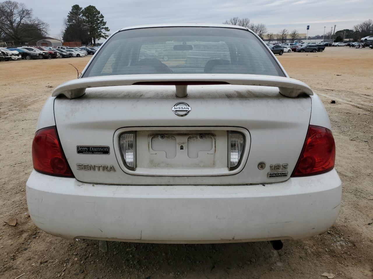 2006 Nissan Sentra VIN 3N1CB51D36L532704 Copart auction photo, side / front end damage thumbnail 6