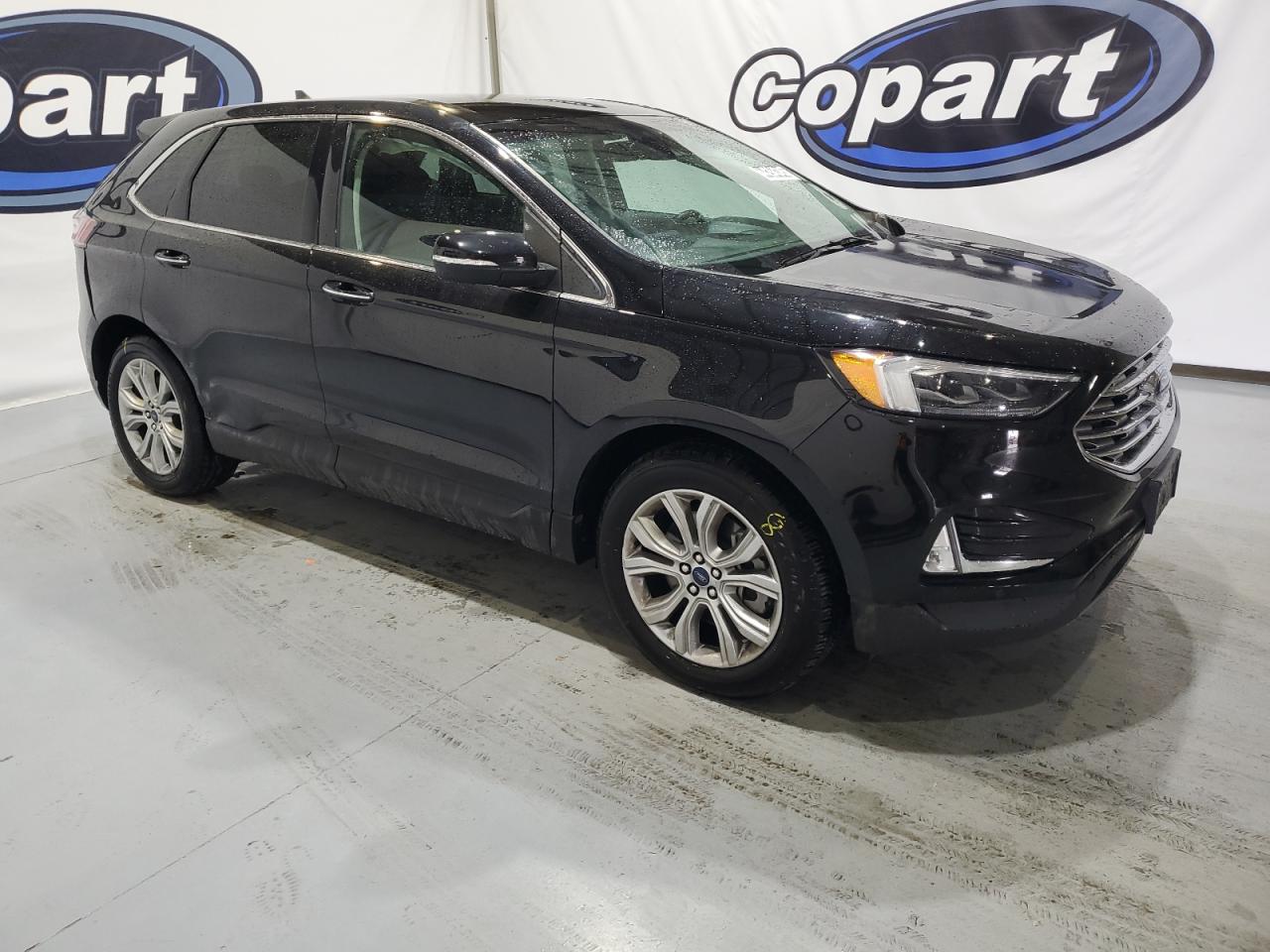 2022 Ford Edge VIN 2FMPK4K90NBB05537 Copart auction photo, rear end / side damage thumbnail 4