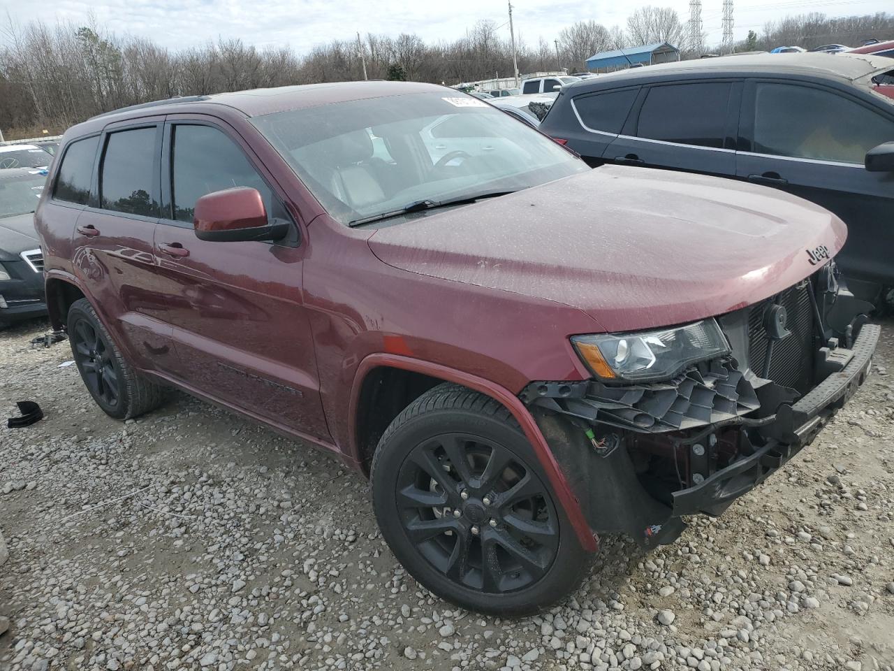 2020 Jeep Grand Cherokee VIN 1C4RJEAG7LC256765 Copart auction photo, all over damage thumbnail 4