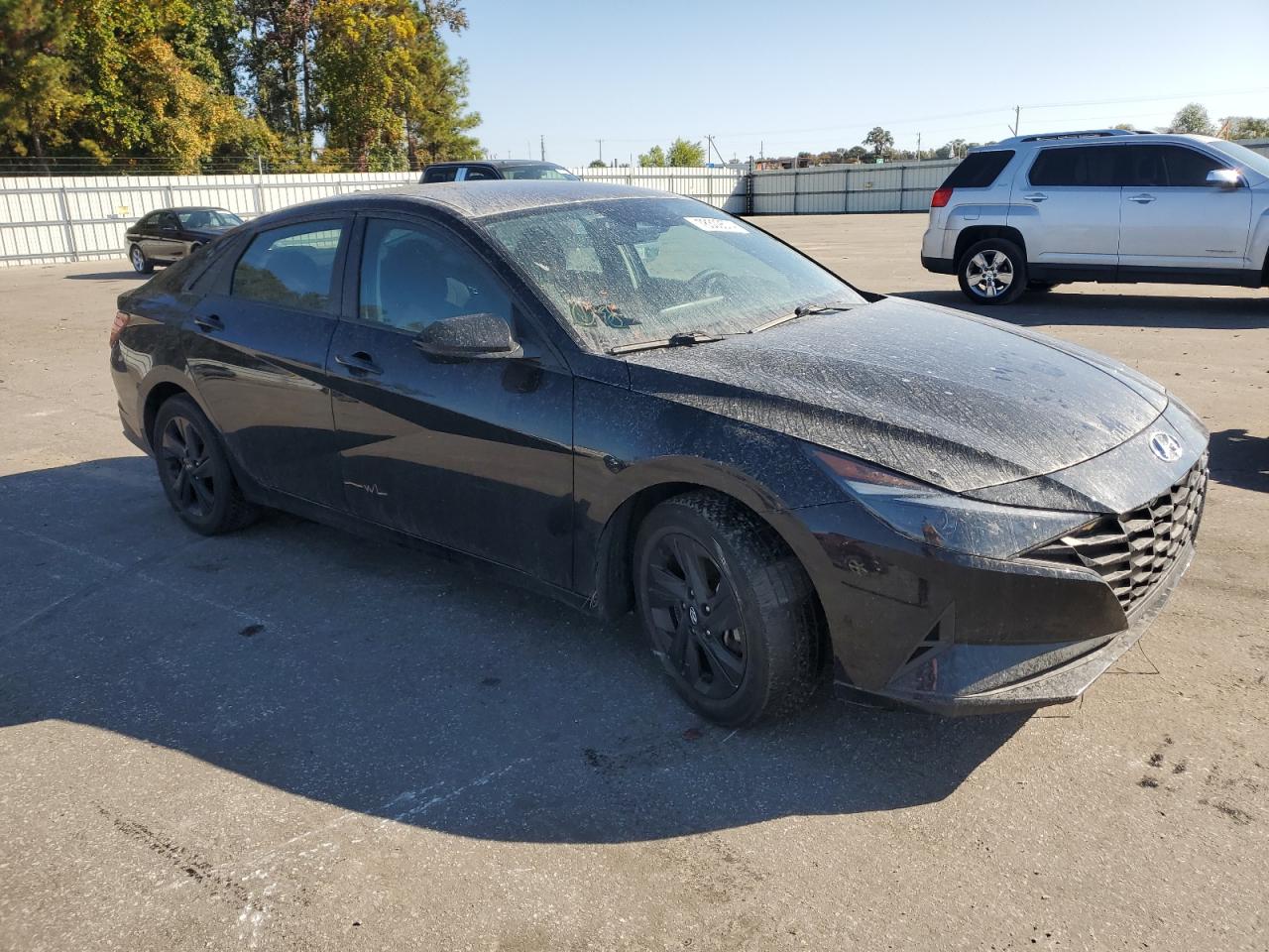 2021 Hyundai Elantra VIN KMHLM4AG8MU081408 Copart auction photo, water/flood damage thumbnail 4
