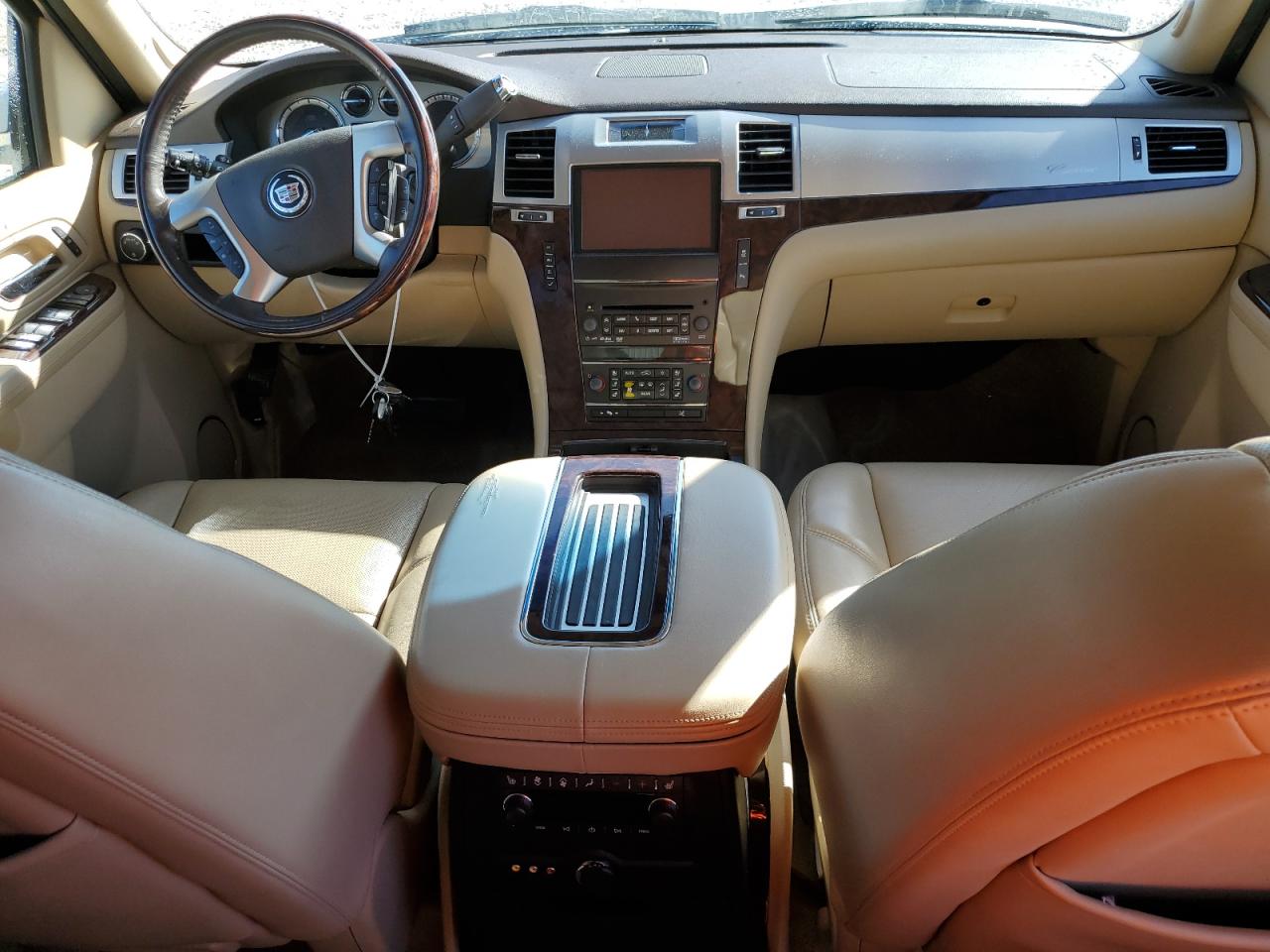2012 Cadillac Escalade VIN 1GYS4CEF0CR286647 Copart auction photo, front end / side damage thumbnail 8