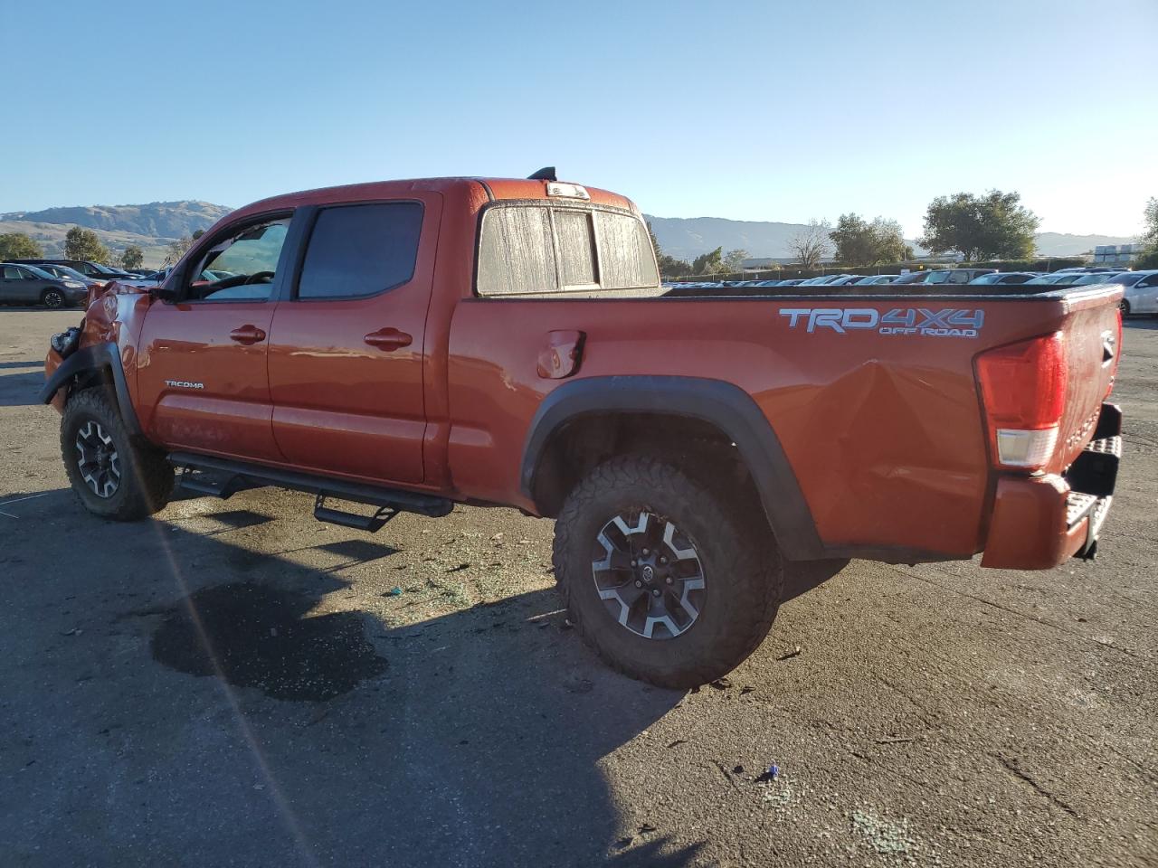 2016 Toyota Tacoma VIN 3TMDZ5BN5GM003318 Copart auction photo, all over damage thumbnail 2
