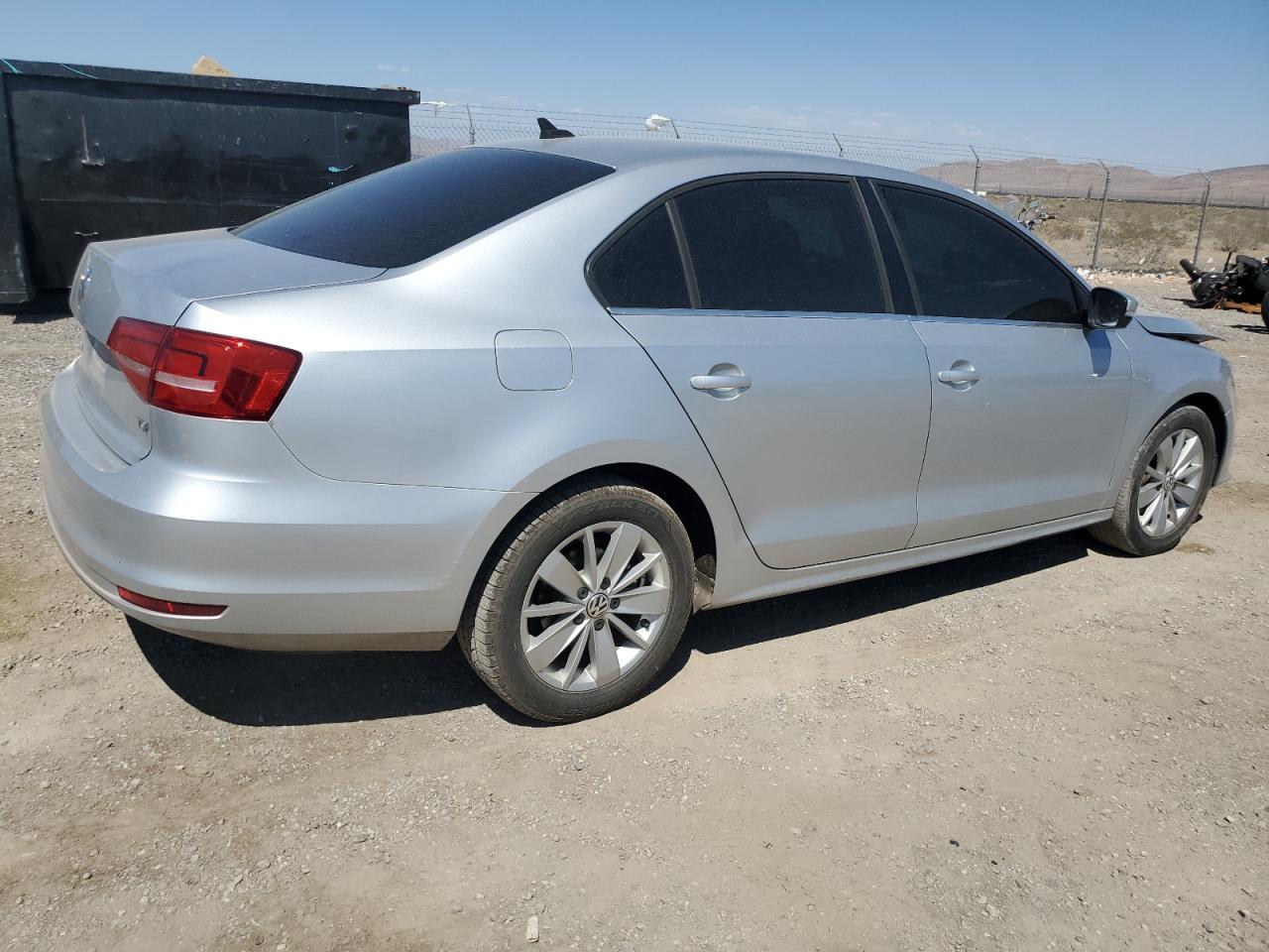 2015 Volkswagen Jetta VIN 3VWLA7AJ4FM224885 Copart auction photo, front end damage thumbnail 3