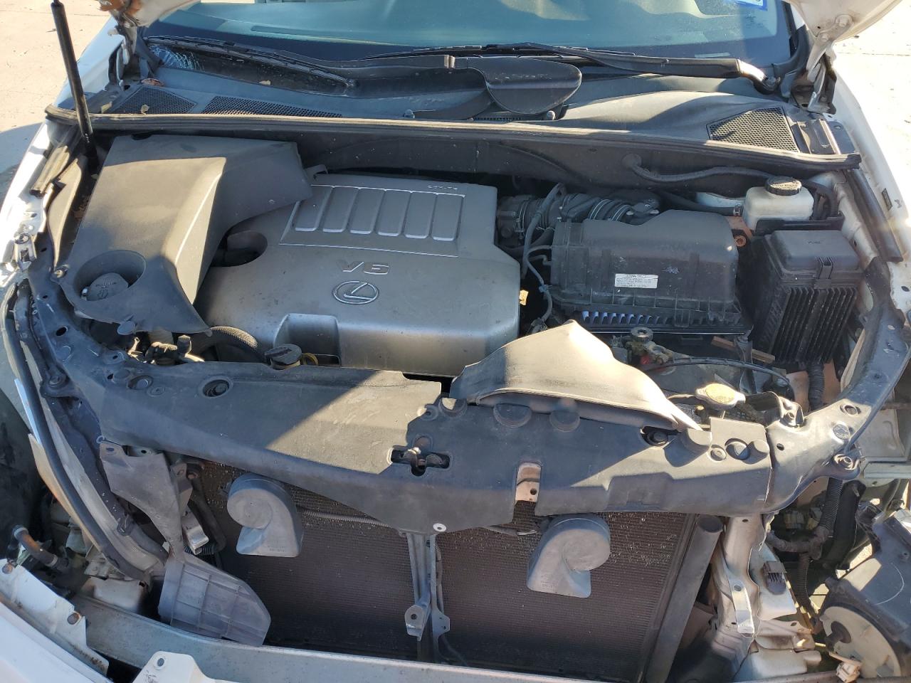 2009 Lexus RX VIN 2T2GK31UX9C074455 Copart auction photo, front end / undercarriage damage thumbnail 12