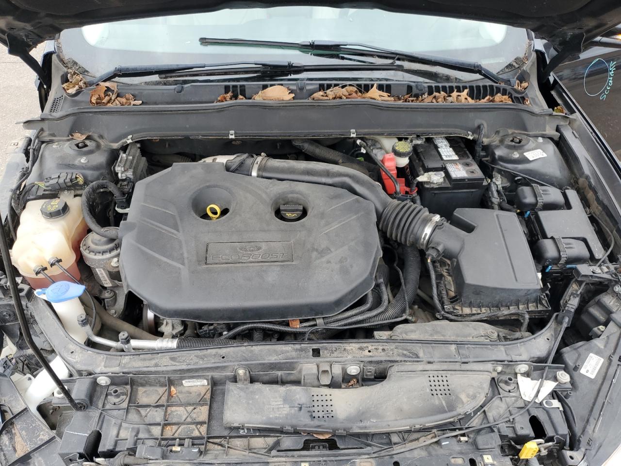 2015 Ford Fusion VIN 3FA6P0K96FR307351 Copart auction photo, front end damage thumbnail 11